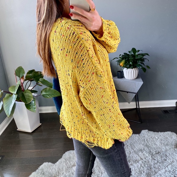 ◾️Willow Confetti Knit Sweater Bumble - Picture 7 of 7